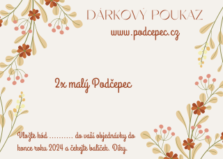 Dárkový poukaz na malý Podčepec
